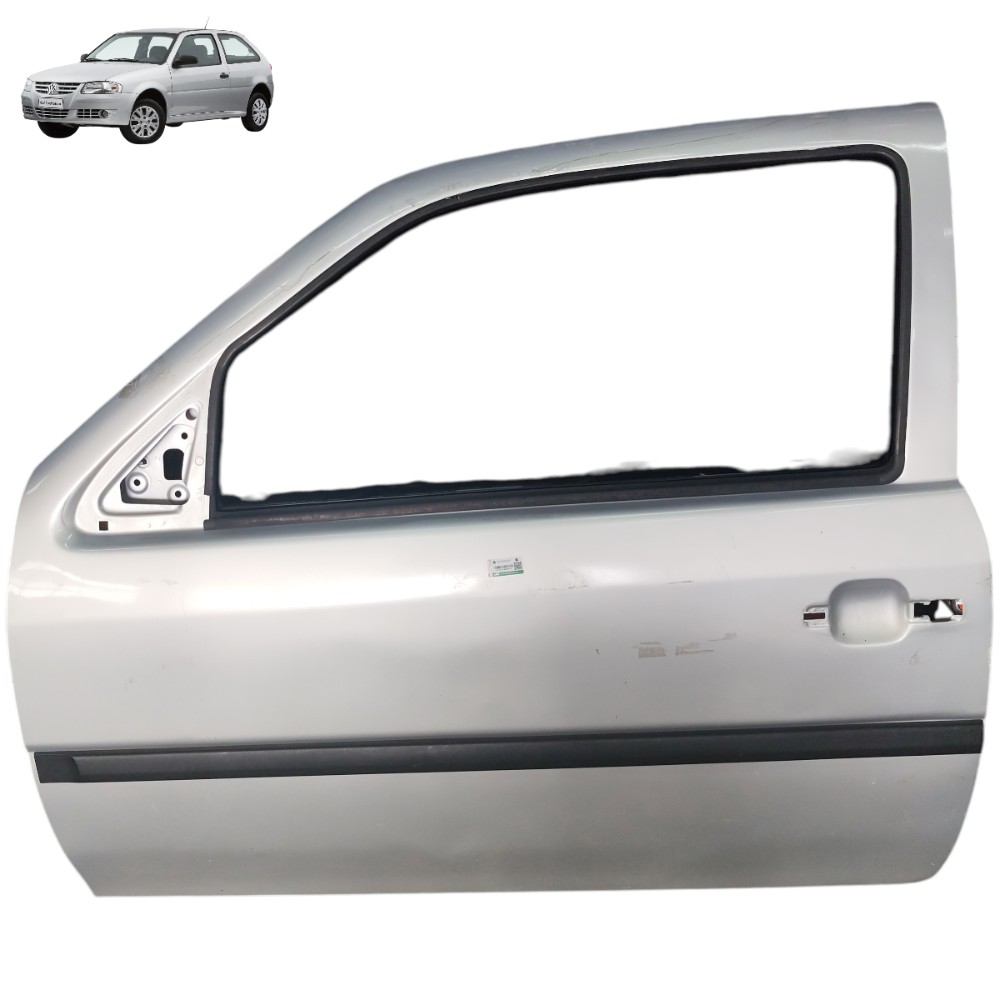 Porta esquerda VW Gol G4 G3 G2 2000 à 2013 2 portas 1