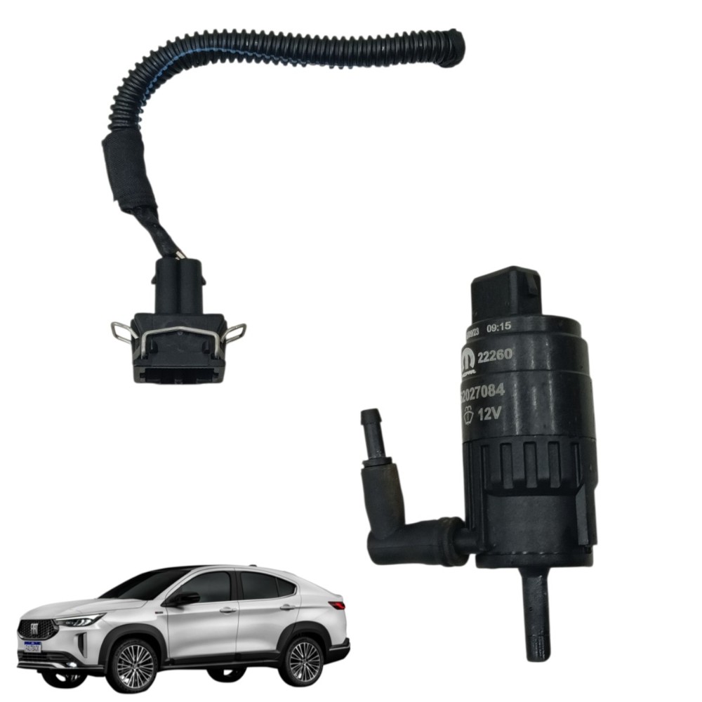 Motor Bomba Esguicho Limpador Parabrisa Fiat Fastback 2024