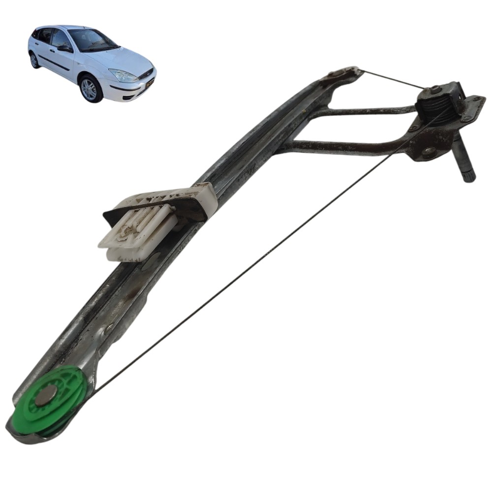 Máquina vidro manual traseira esquerda Ford Focus 2005 2006 1