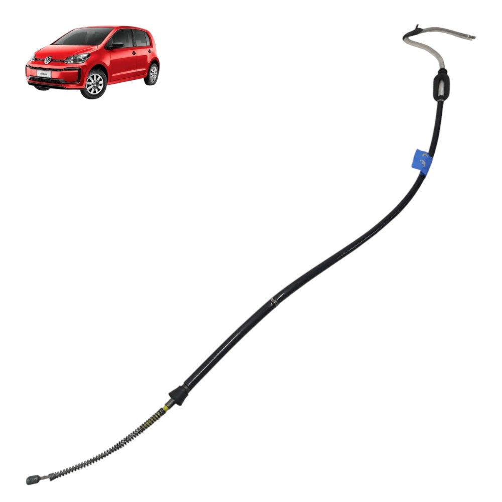 Cabo aço freio mão lado esquerdo VW up 2014 2015 2016 2017