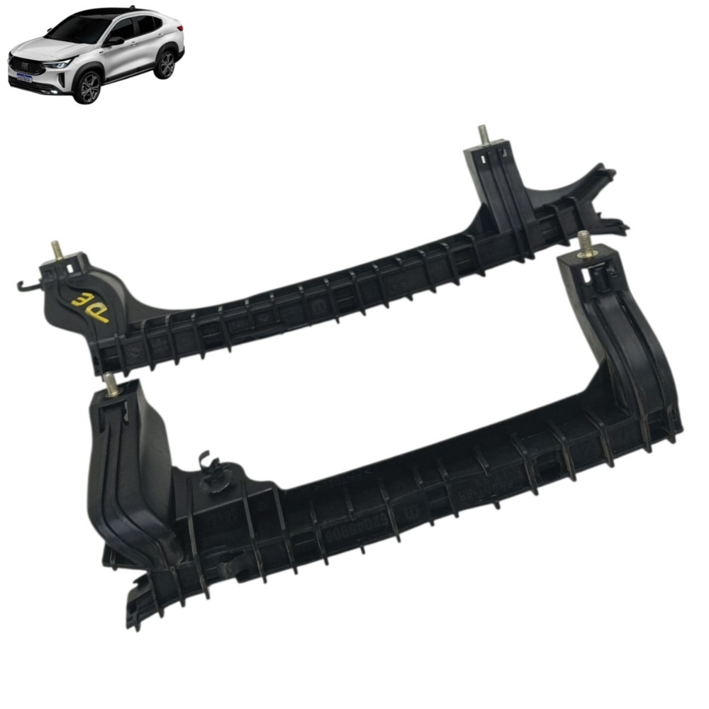 Par guia vidro dianteira esquerda fiat fastback 2023 2024 25