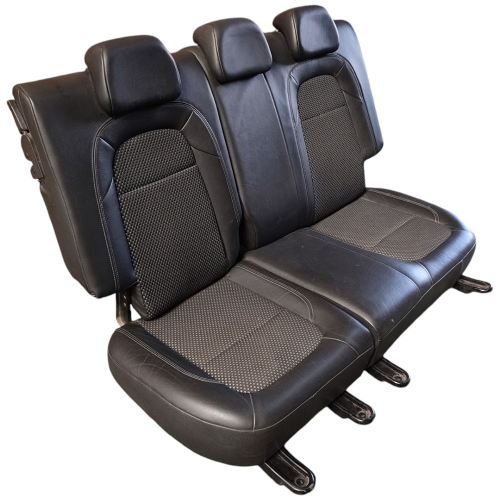 Jogo Banco Tecido Couro Citroen Aircross 2011 2012 2013 2014 Cinza Escuro quase Preto 9