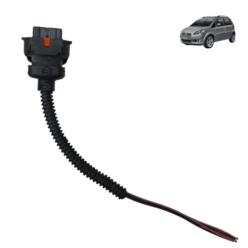 Plug conector Sensor Map coletor Fiat Idea 1.8 etorq 2012 13 1