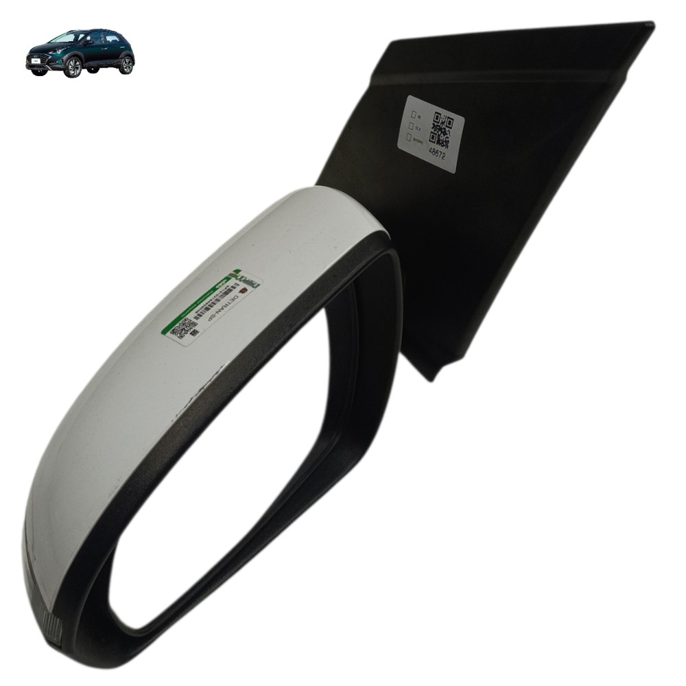 Retrovisor esquerdo com seta Hyundai HB20x 2020 2021 2022 23 1