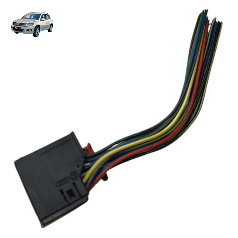 Plug Conector Botão Estacionamento Vw Tiguan 2012 5n0927225 1