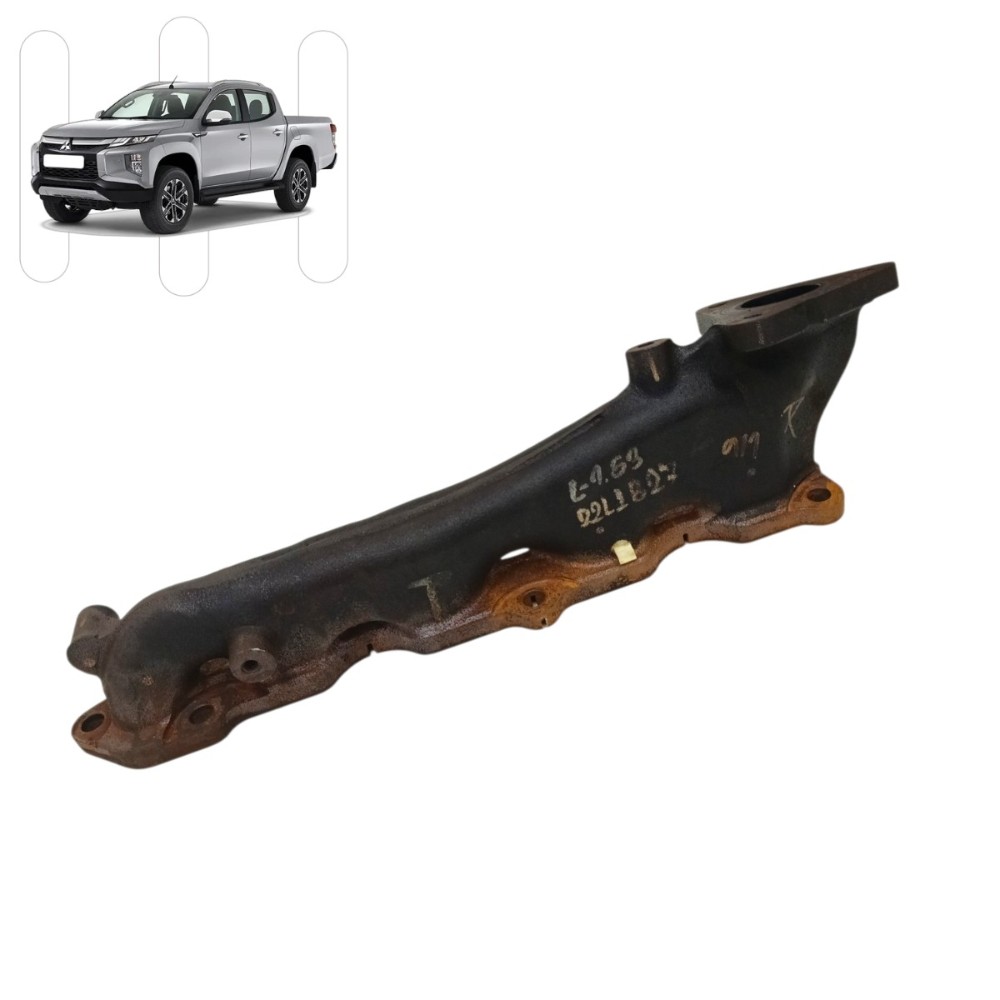 Coletor escape Mitsubishi L200 triton 2.4 diesel 2024 2023
