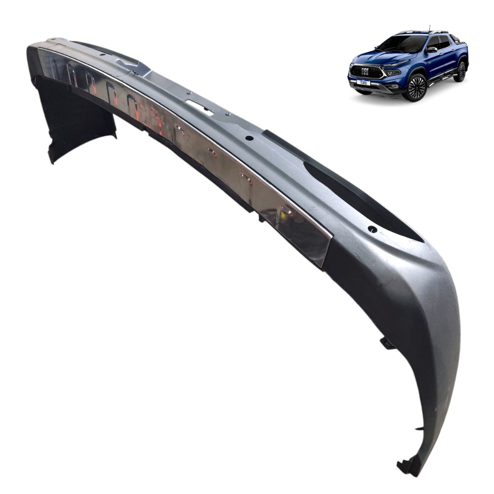 Parachoque traseiro Fiat toro 2025 2024 2023 2022 detalhe 1