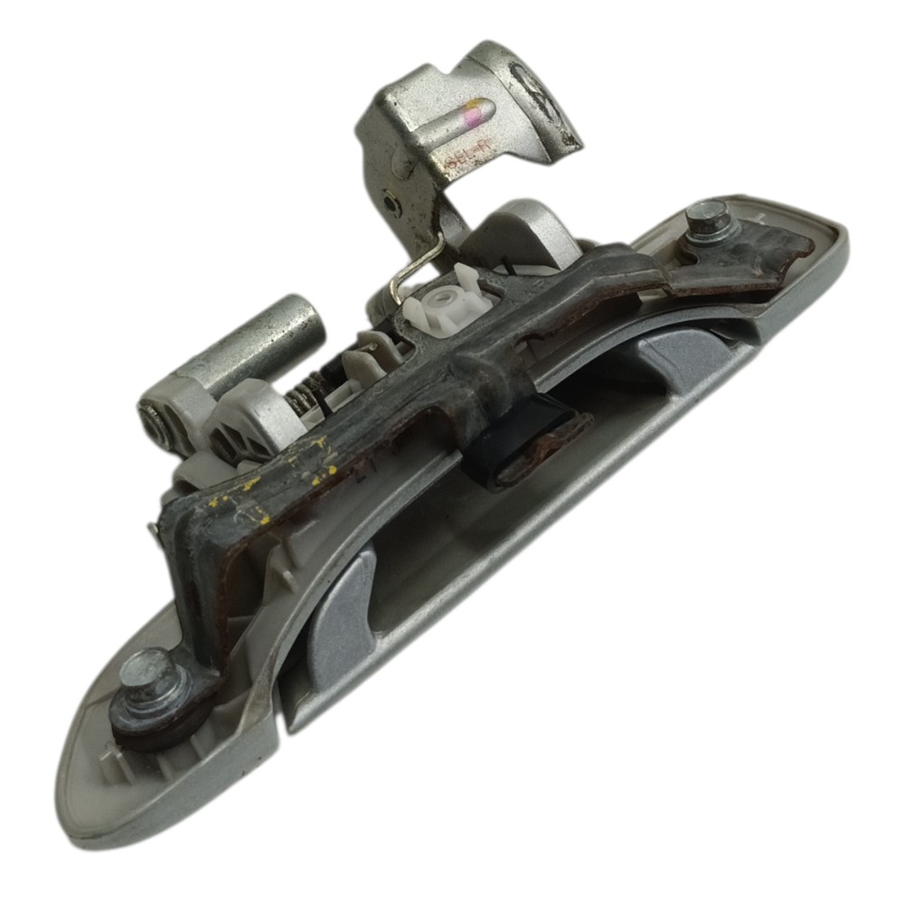 Maçaneta Externa Traseira Direita Honda Fit 2004 2005 2006 Prateado Traseira 4