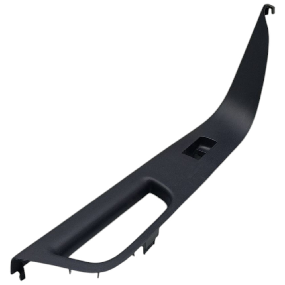 Puxador Interno Porta Traseira Direita Mitsubishi Lancer 14 Preto Traseira 2