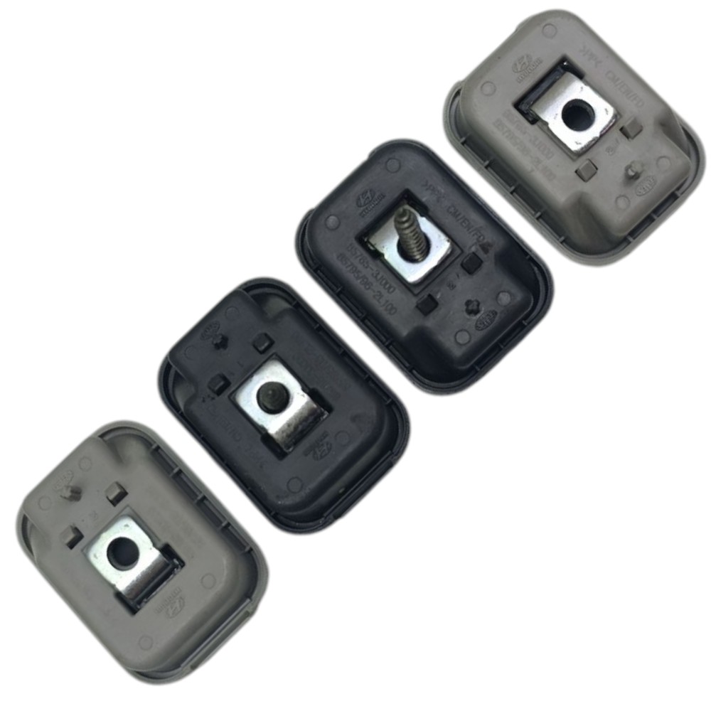 Jogo Grampo Fixação Porta Malas Hyundai Veracruz 2008 2009 3
