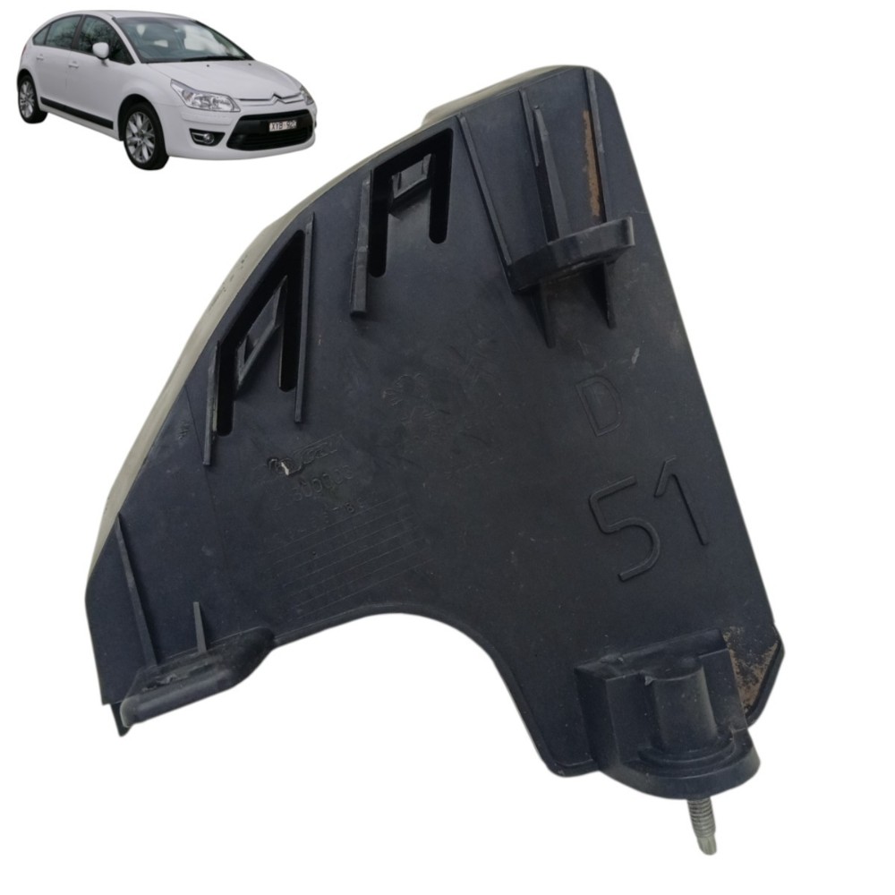 Guia parachoque traseiro direito Citroen C4 Hatch 2010 2013