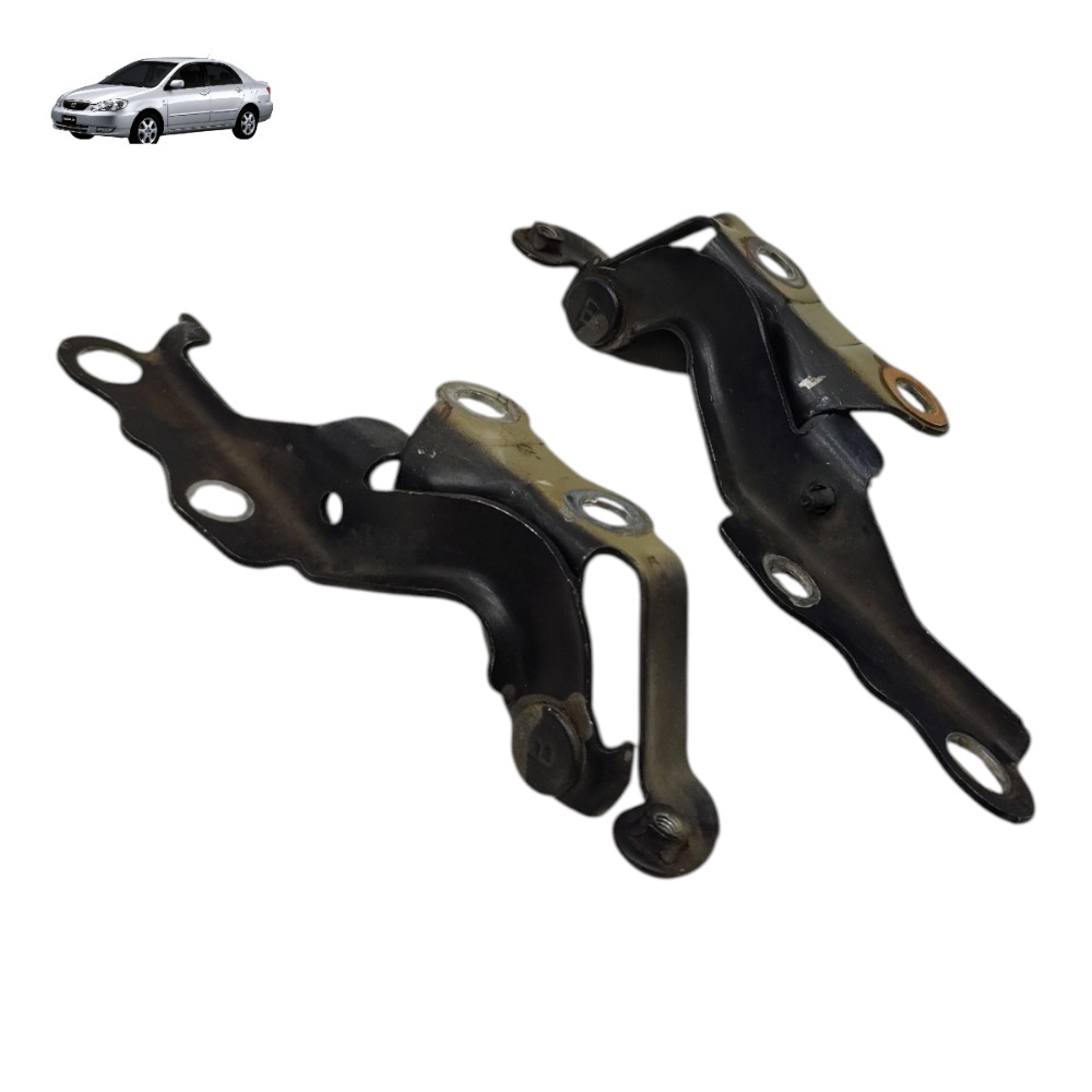 Par Dobradiça Capô Toyota Corolla 2003 2004 2005 2006 1