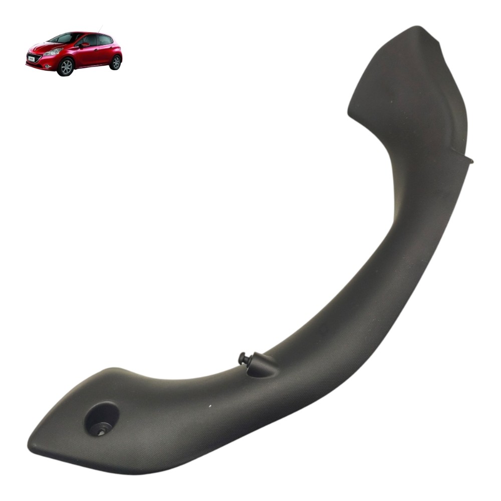 Acabamento Direito Tampa Traseira Peugeot 208 2014 2015 2016 Preto 1