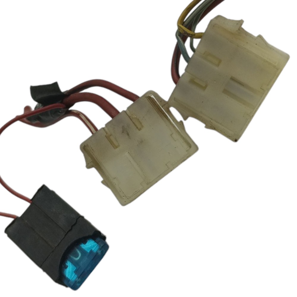 Par Conector Chicote Comutador Cilindro Chave Fiat Uno 2011 4