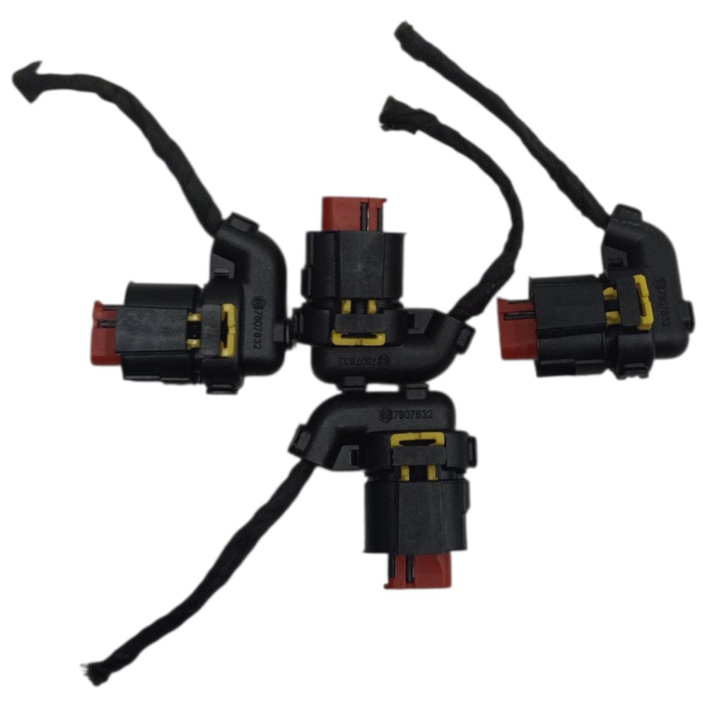 Jogo Plug Conector Bobina Ignição Fiat Toro 1.8 2021 2020 19 3