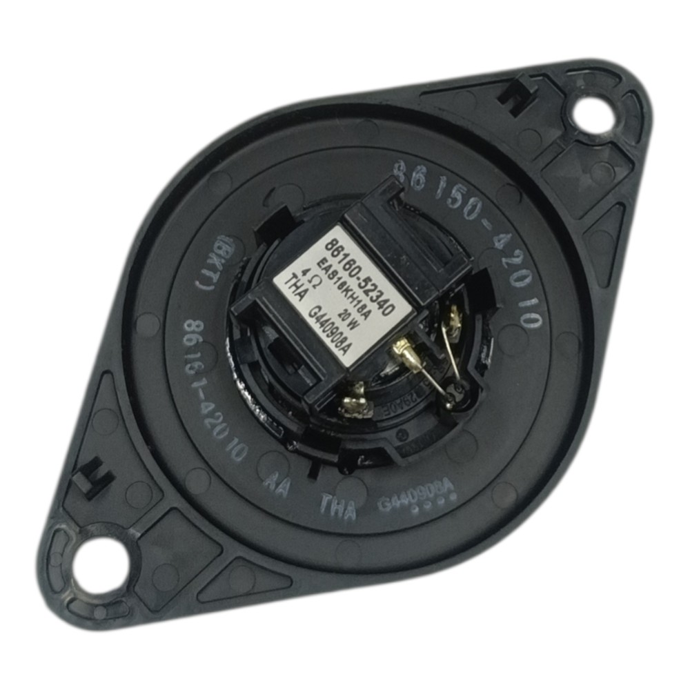 Tweeter Alto Falante Painel Toyota Rav4 2016 2015 2014 2013 Preto 4