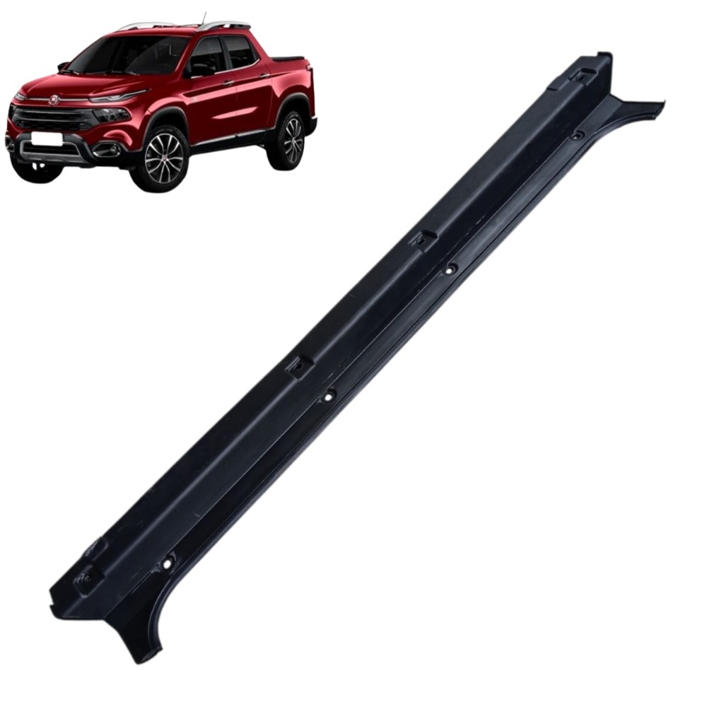 Moldura acabamento vigia traseiro fiat toro 2021 2020 2019