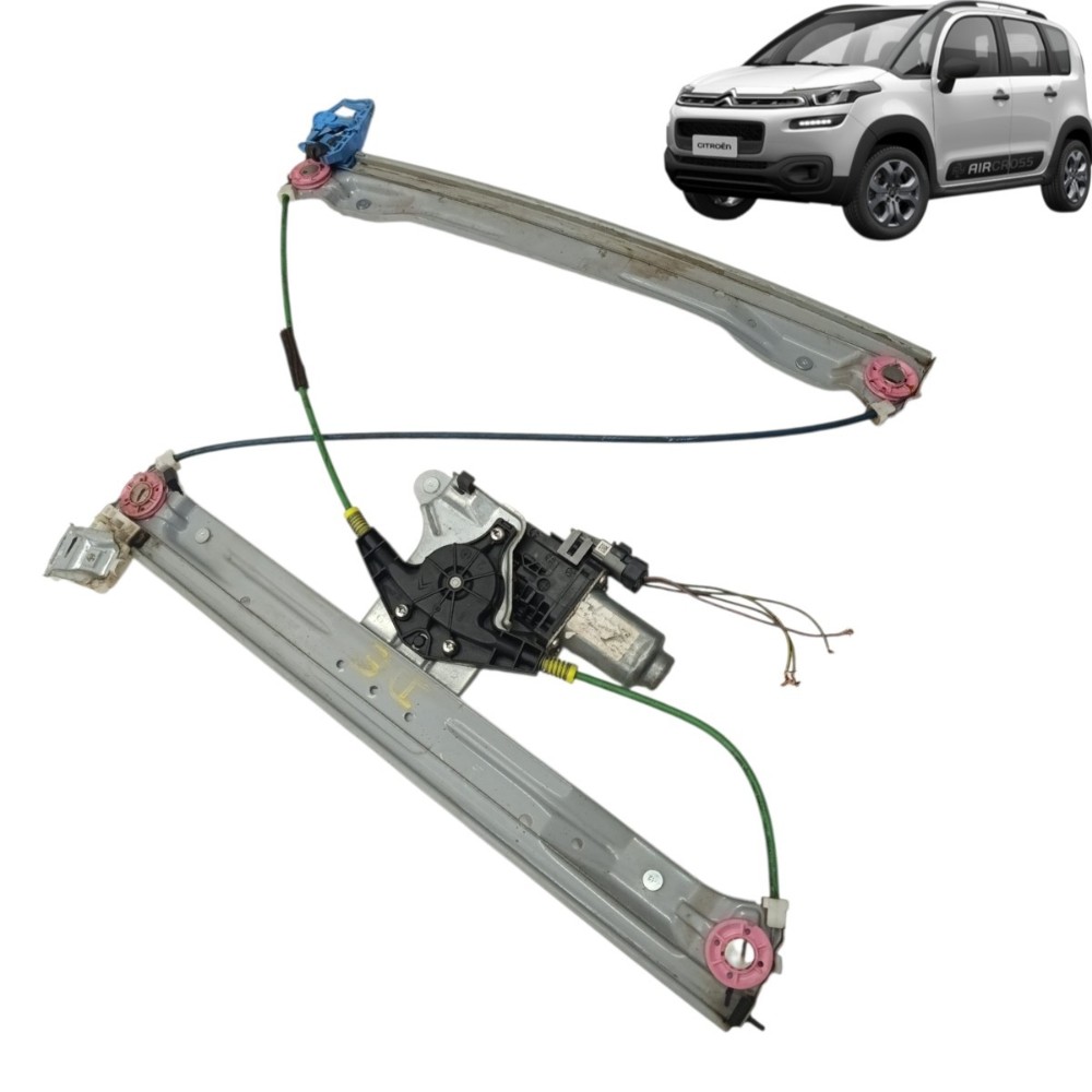 Máquina vidro dianteira esquerda Citroen Aircross 2017 2018