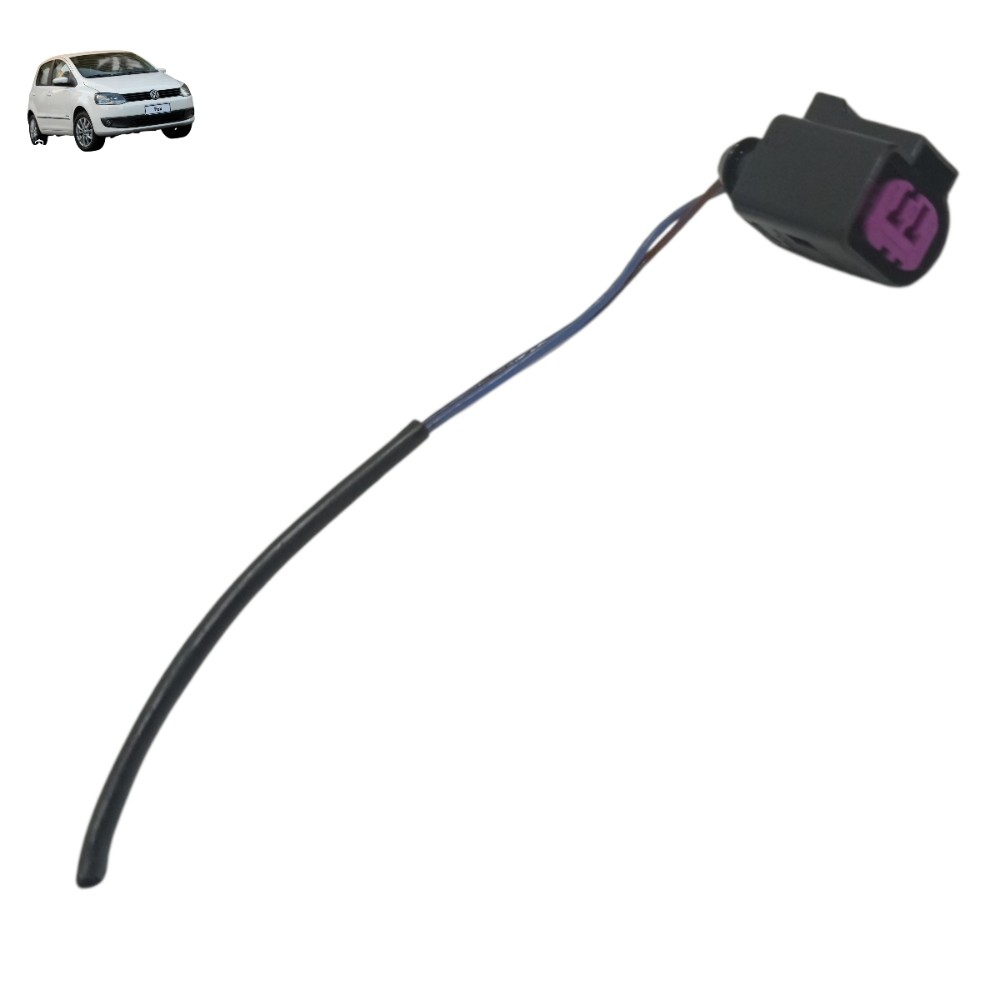 Plug Conector Alternador Vw Fox 1.0 2014 2013 2012