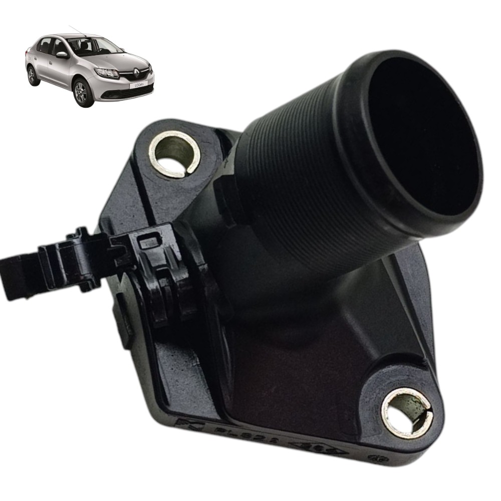 Flange Válvula Termostática Renault Logan Sandero Duster H4m 1