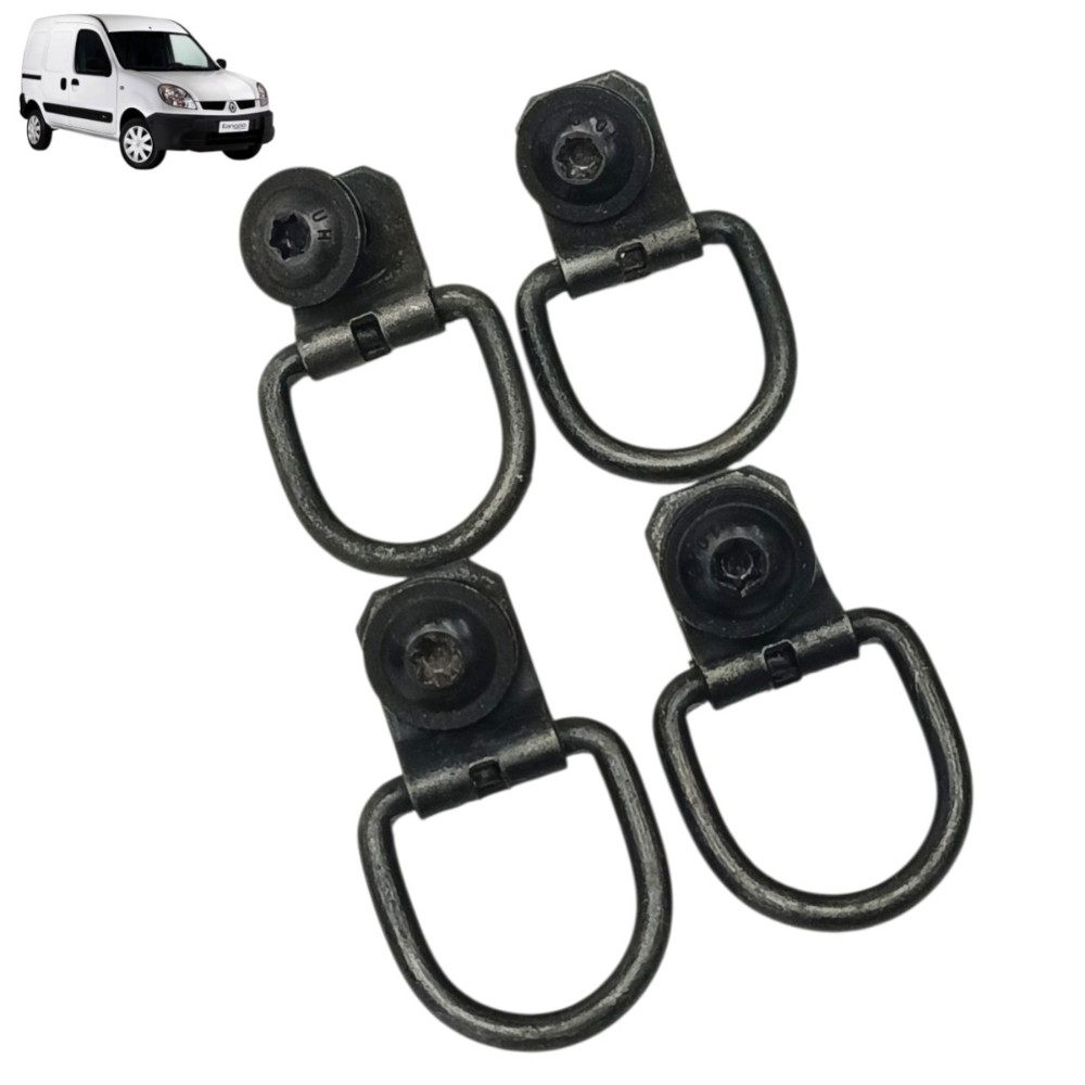 Jogo batente inferior porta traseira Renault Kangoo 07 a 18