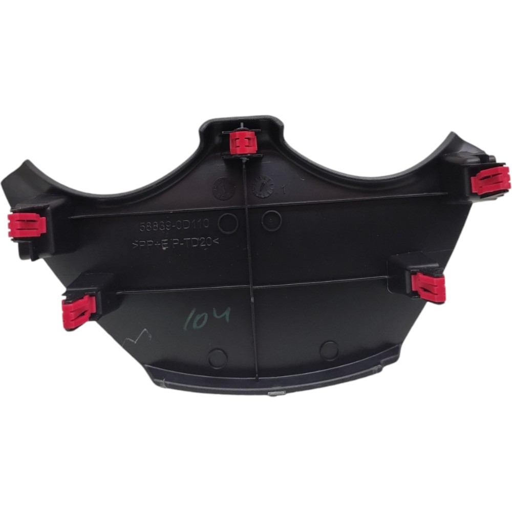 Acabamento Moldura Painel Toyota Yaris 2024 2023 2022 2021 5