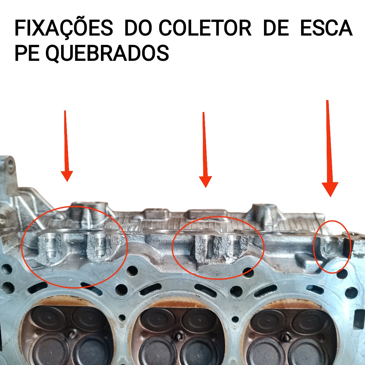 Cabeçote Std Dianteiro Hyundai Santa Fé 3.3 V6 2015 Detalhe 2