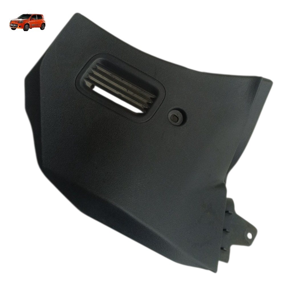 Moldura Lateral Esquerda Console Fiat Uno Sporting 2011 2012 Preto Moldado 1