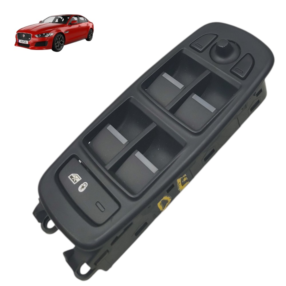 Comando botão vidro dianteiro esquerdo Jaguar xe 2019 2018 1