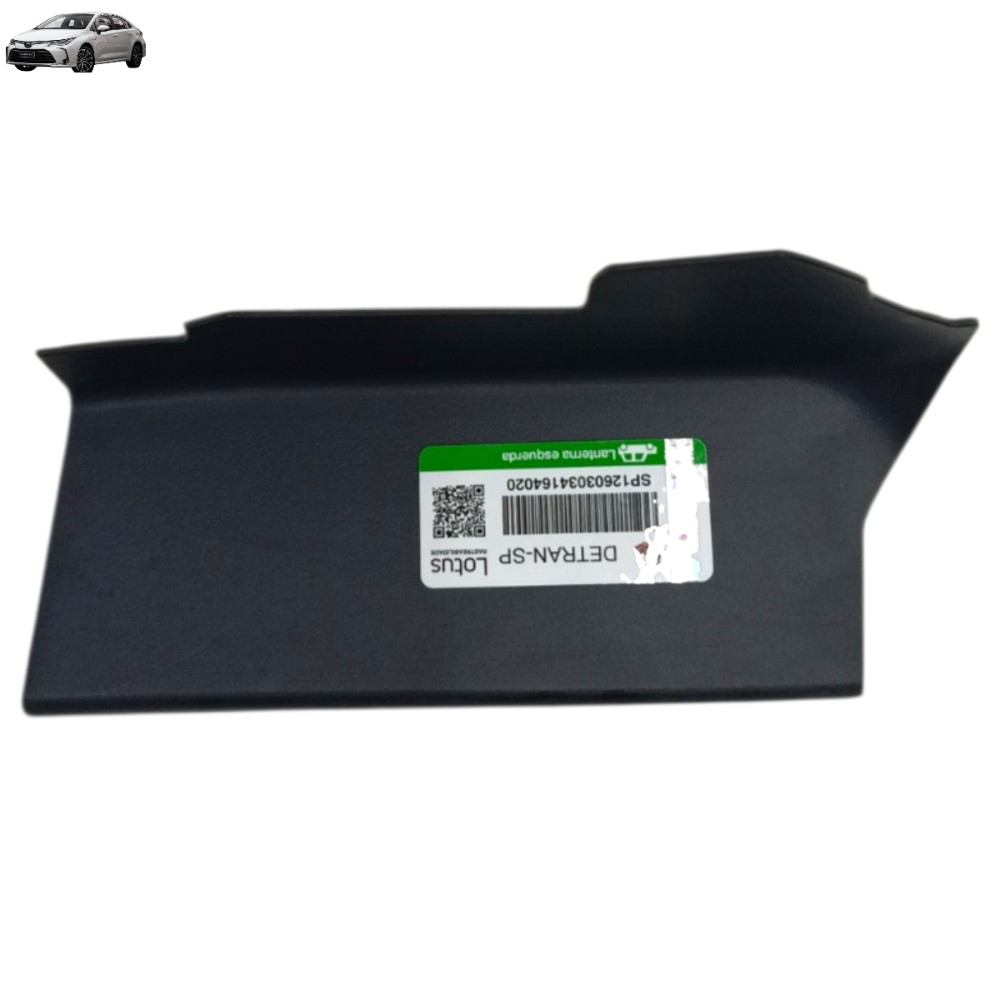 Moldura lanterna esquerda Toyota Corolla 2021 2022 2023 2024
