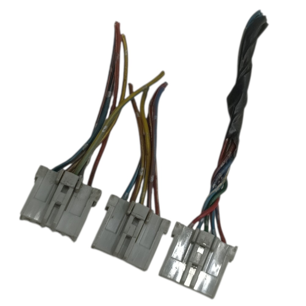 Jogo Plug Conector Botão Vidro Honda Fit 2003 2004 2005 2006 4