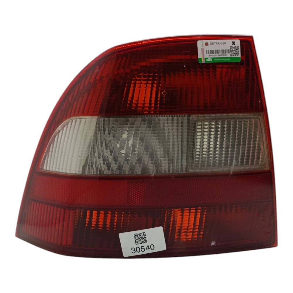 Lanterna Traseira Esquerda Gm Vectra 1998 1999 Com Riscos Esquerdo/motorista Vermelho 1
