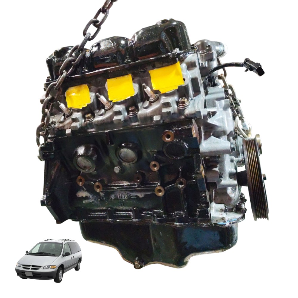 Motor Parcial 3.8 V6 Chrysler Grand Caravan 1998 1999 2000 1