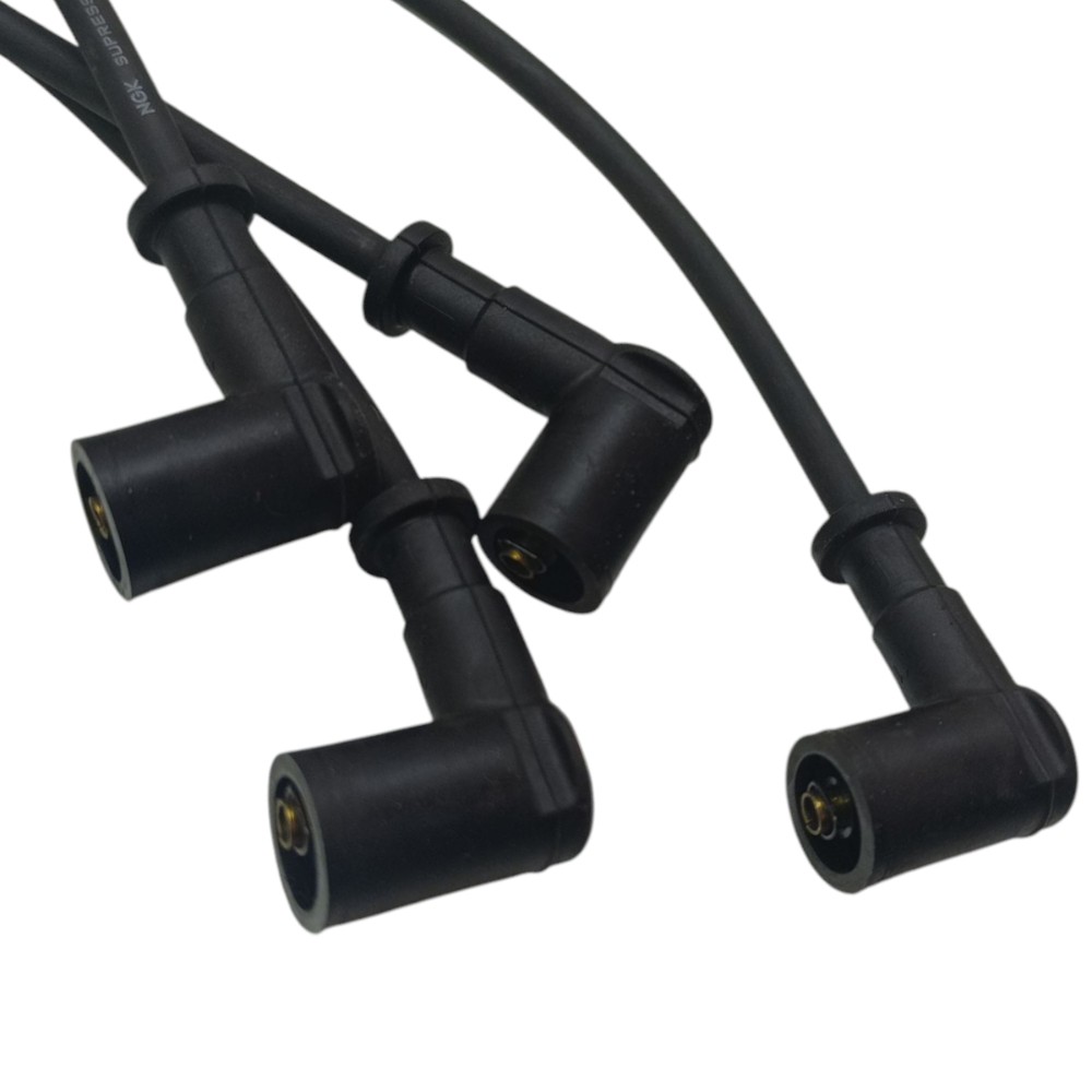 Jogo Cabo Vela Fiat Uno 1.0 Fire 2008 2009 2010 2011 Usado Preto 4