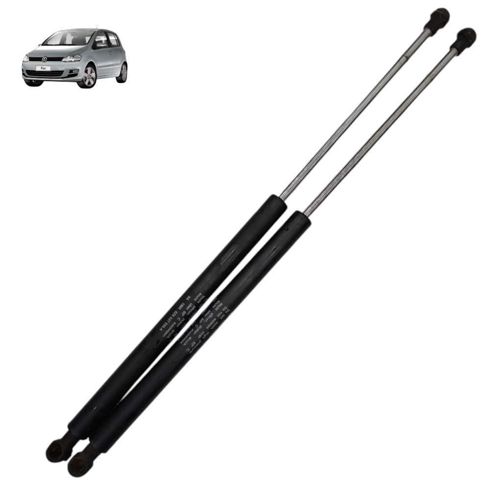 Par amortecedor tampa traseira VW Fox 2009 2008 2007 2006 05 1