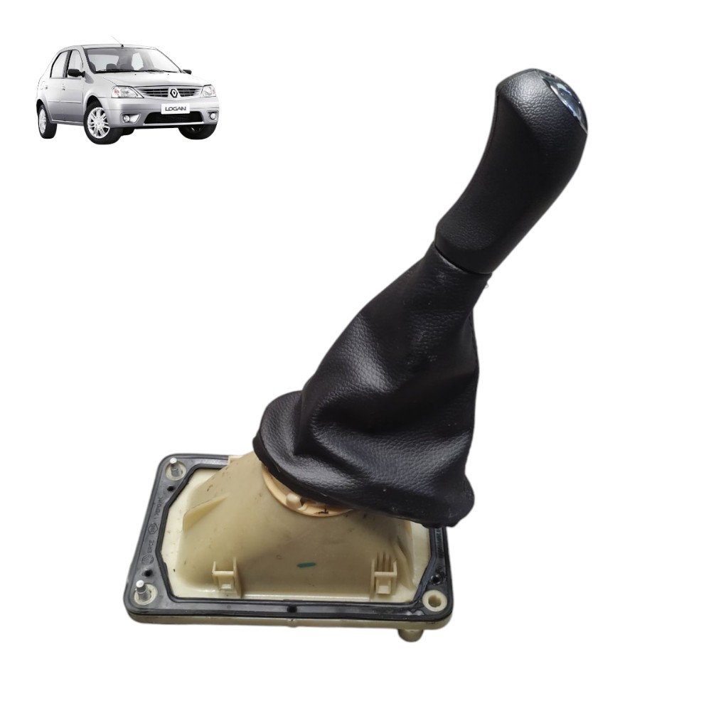 Alavanca Seletor Marcha Renault Logan 1.0 16v 2007 Á 2012