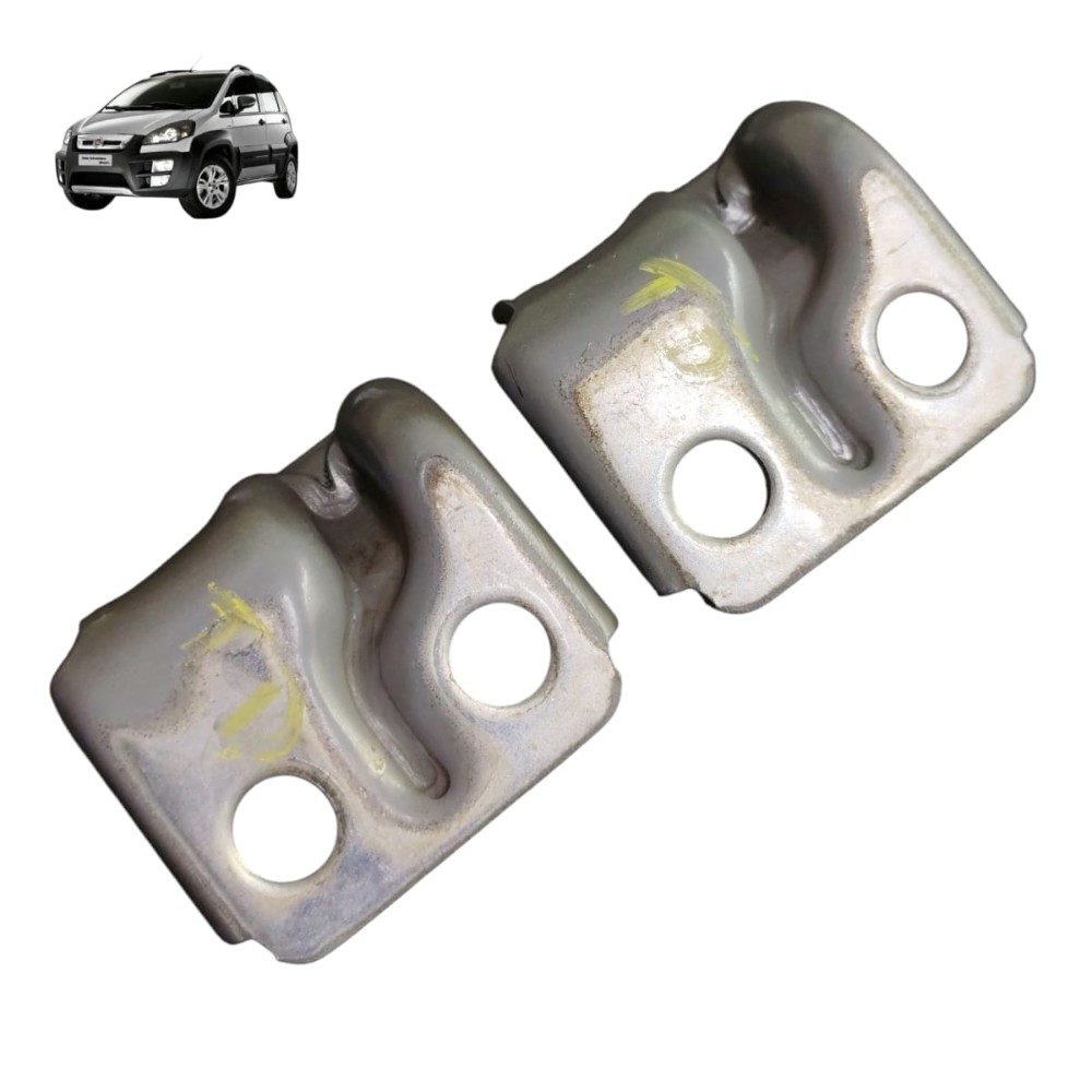 Par dobradiça porta direita Fiat Idea 2012 2013 2014 2015 16 1