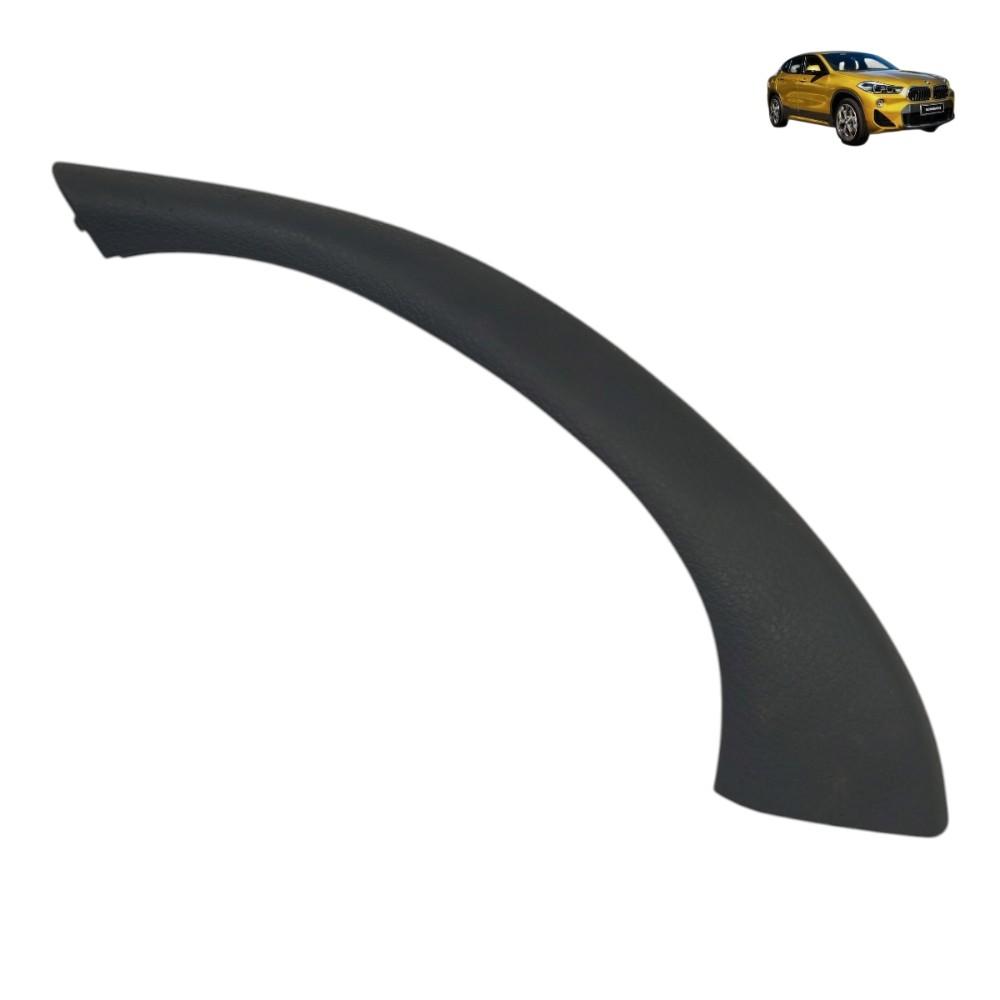 Acabamento Puxador Porta Traseira Direita Bmw X2 2018 2019 Preto 1