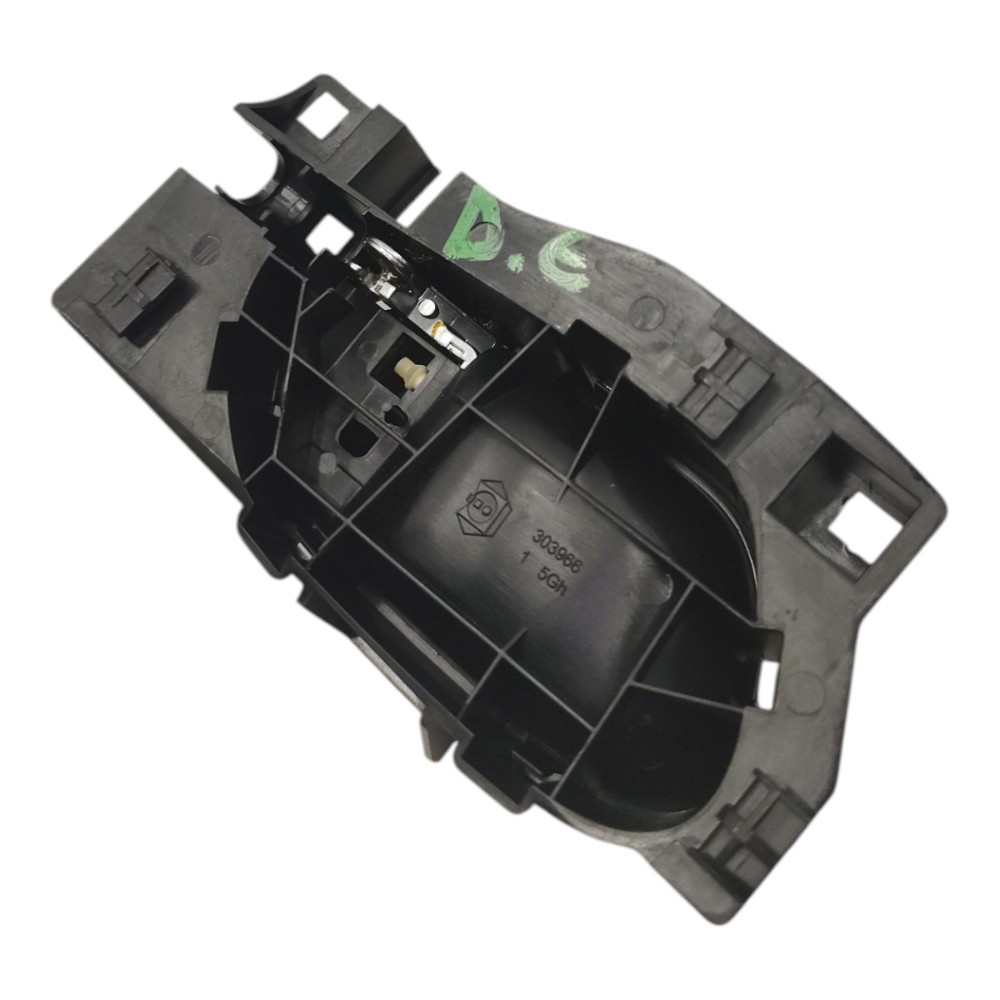 Maçaneta Interna Esquerda Peugeot 208 2014 2015 2016 2017 18 Preto 2