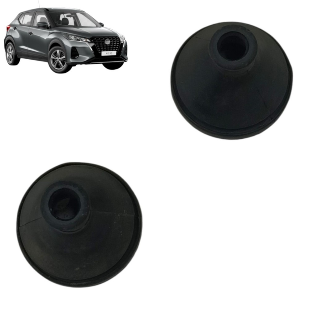 Par coxim borracha caixa filtro ar nissan kicks 2024 2023