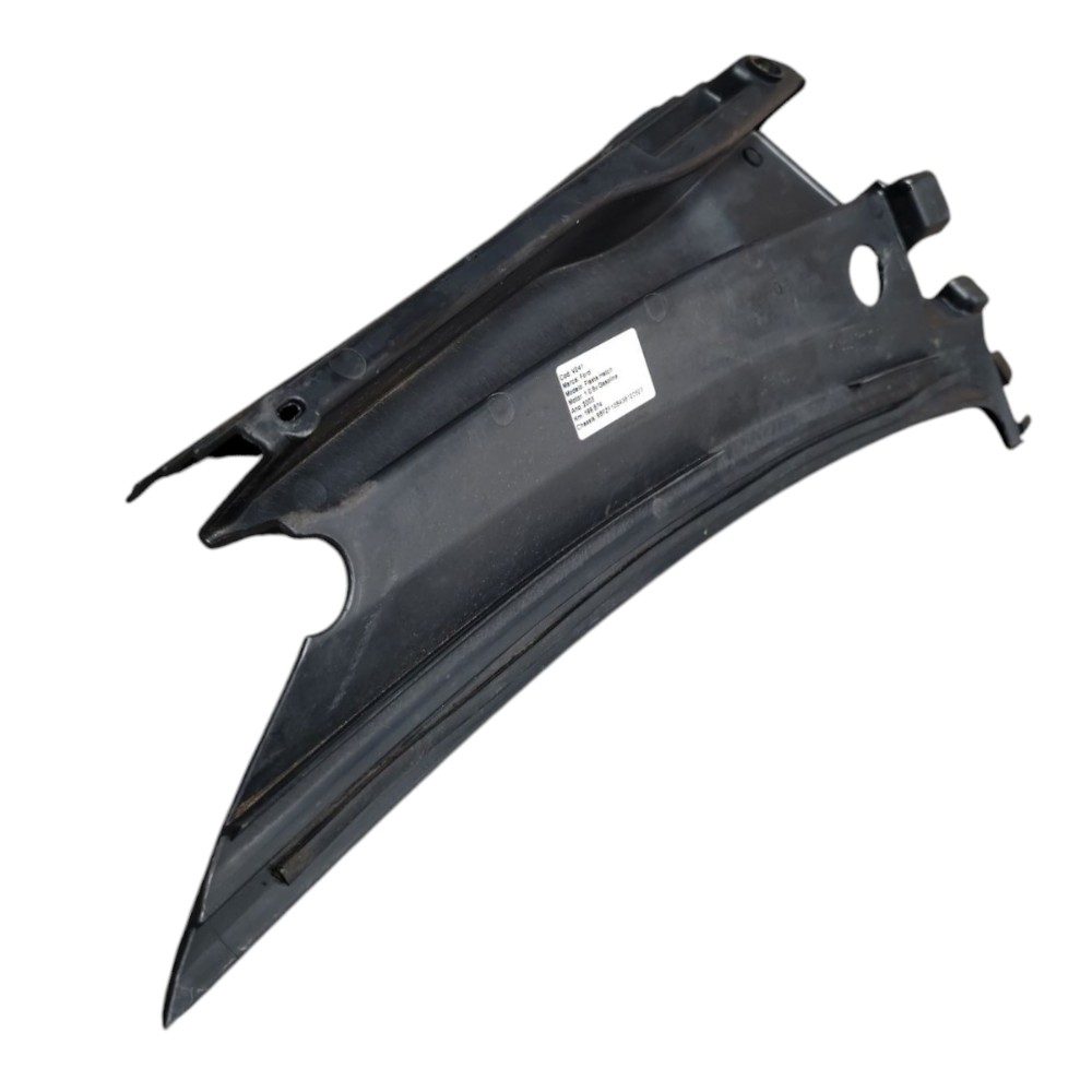 Grade Churrasqueira Esquerda Ford Fiesta 2003 2004 2005 2006 Preto Plástico 2