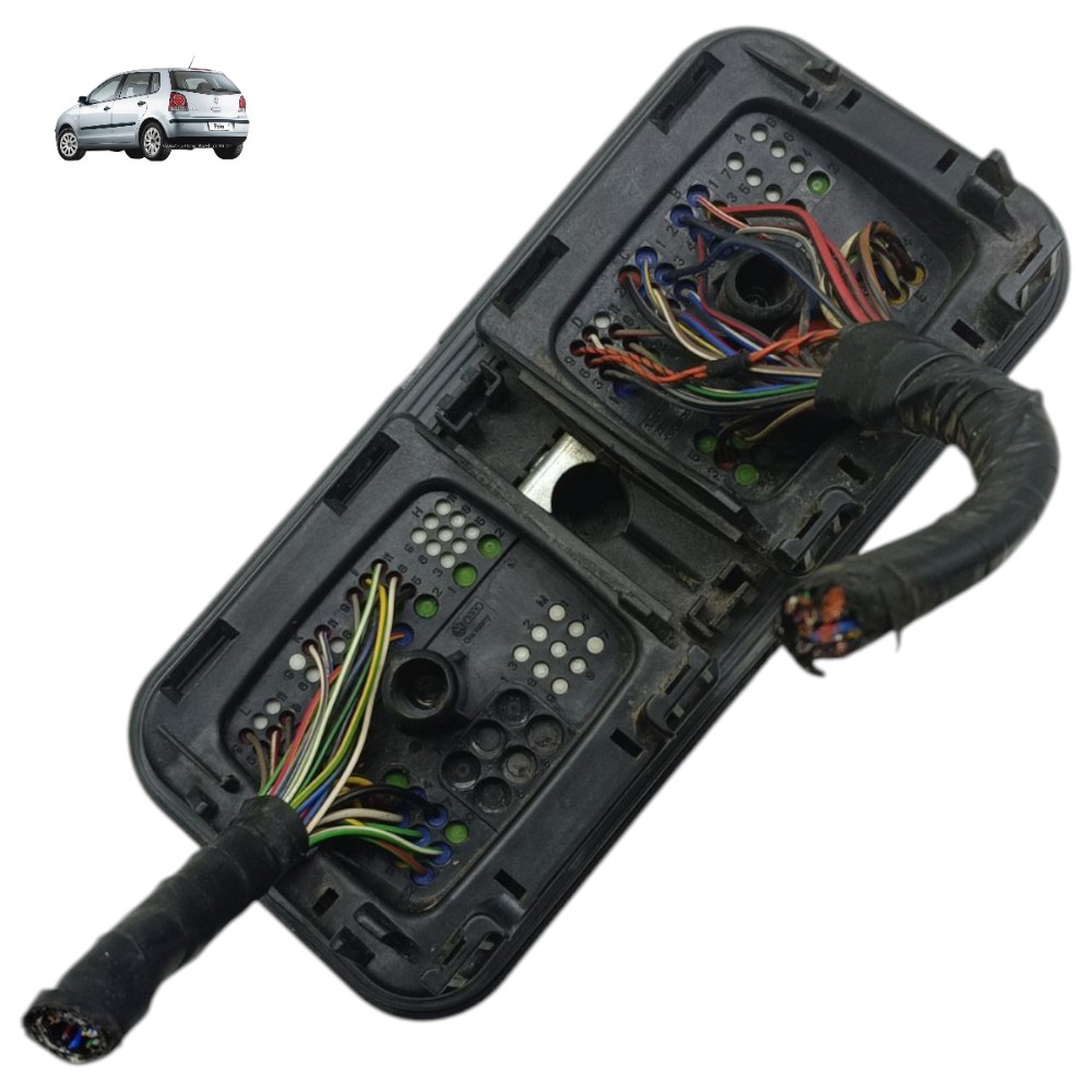 Caixa Fusível Relé Vw Polo Fox 1.6 2007 2008 2009 2010 2011 1