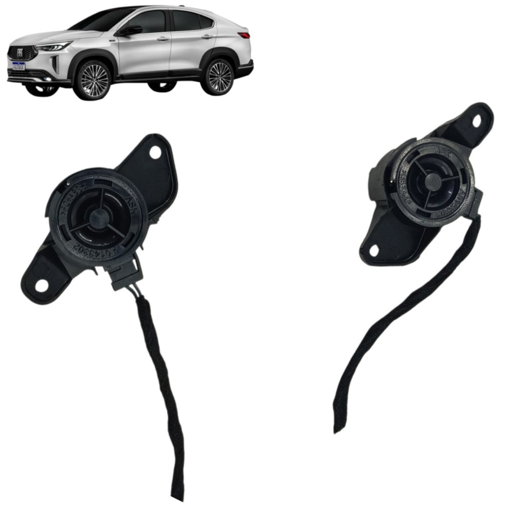 Par tweeter lateral fiat fastback 2022 2023 2024 2025