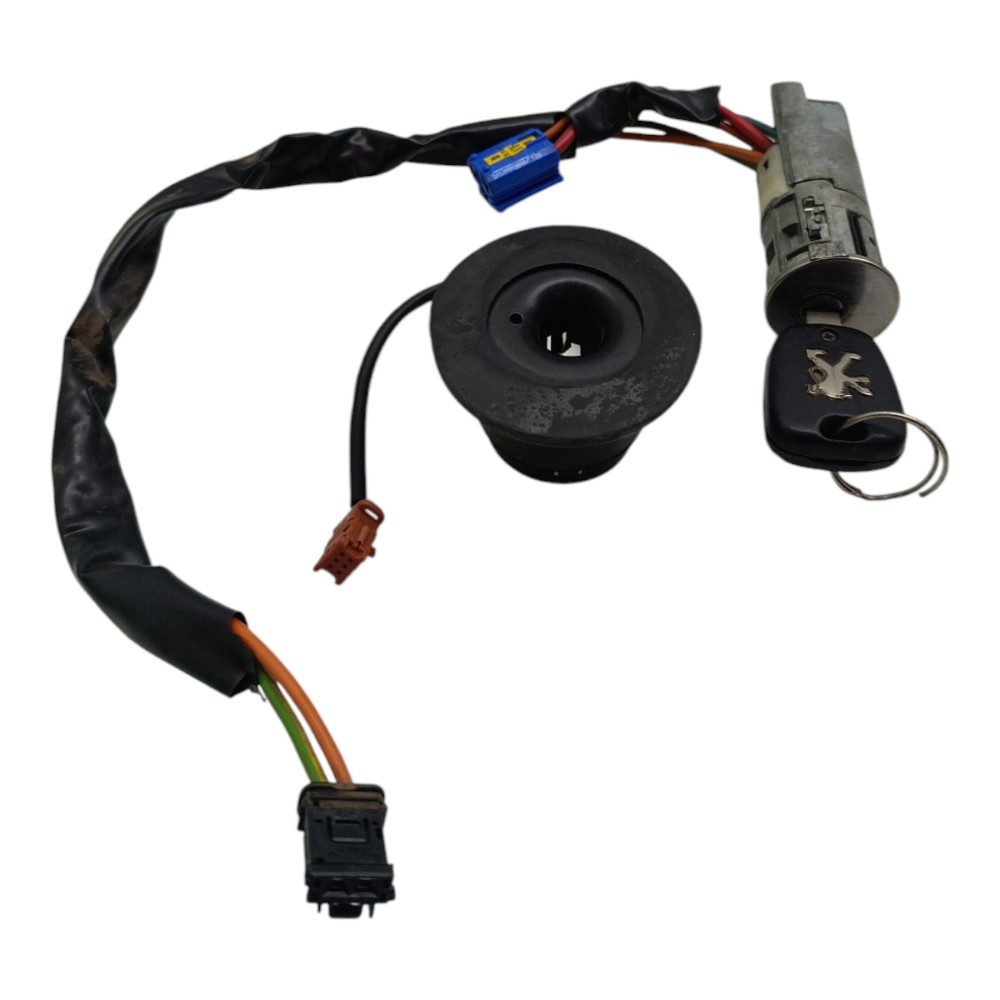 Cilindro Ignição Chave Antena Peugeot 206 1.4 Flex 2007 2008 2