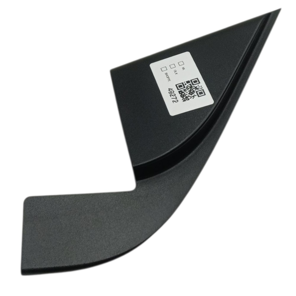 Acabamento interno retrovisor esquerdo Nissan kicks 2020 19 2