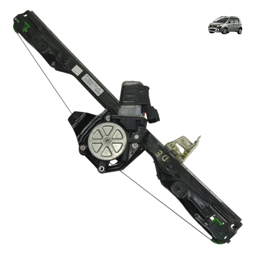 Máquina Vidro Elétrico Dianteira Esquerda Fiat Idea 2013 14