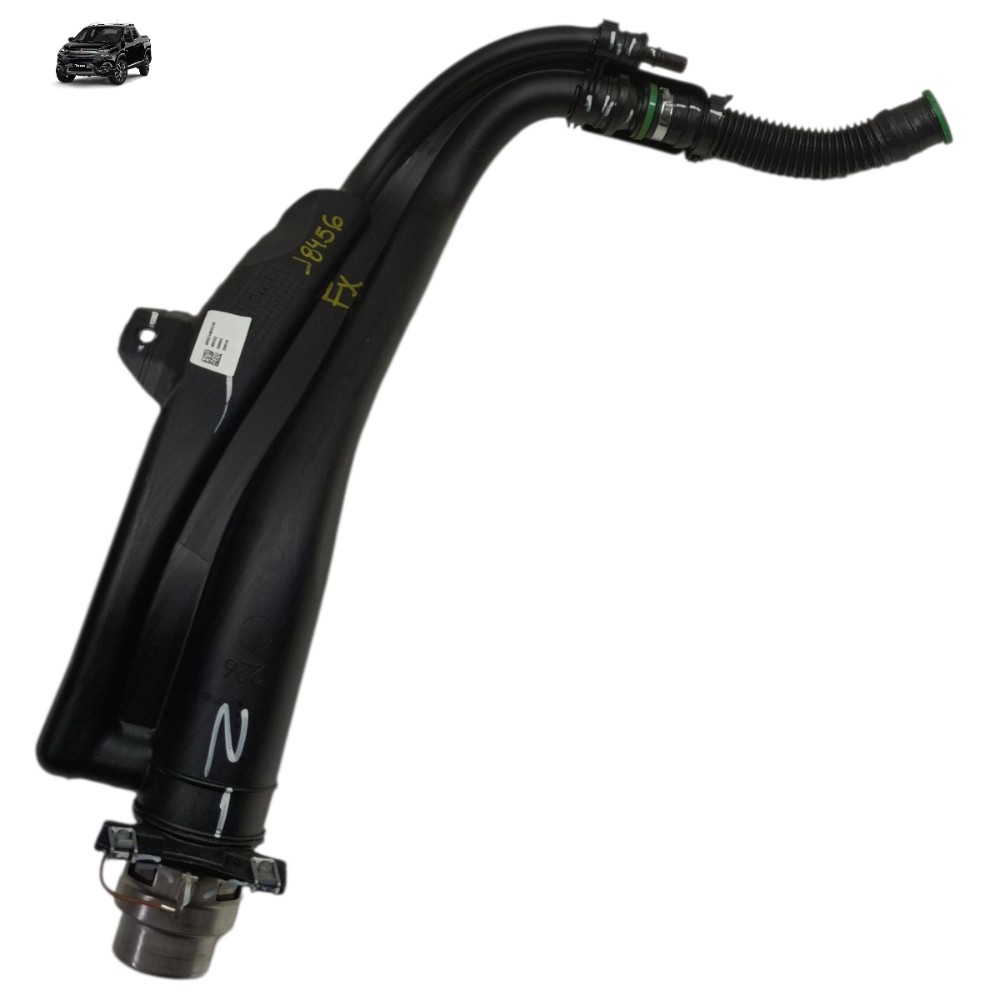 Gargalo Tanque Combustível Fiat Toro 1.8 2021 2020 2019 2018 Preto 1