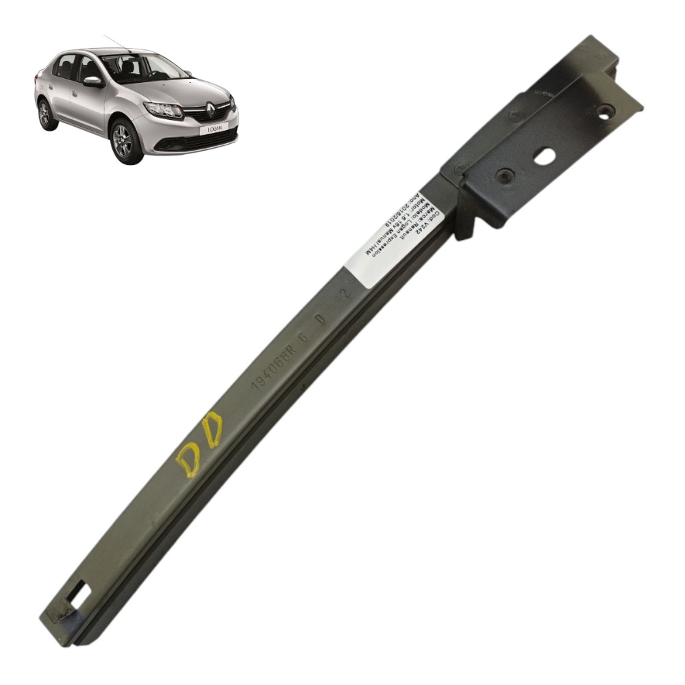 Guia Vidro Porta Dianteira Direita Renault Logan 2018 2019 1