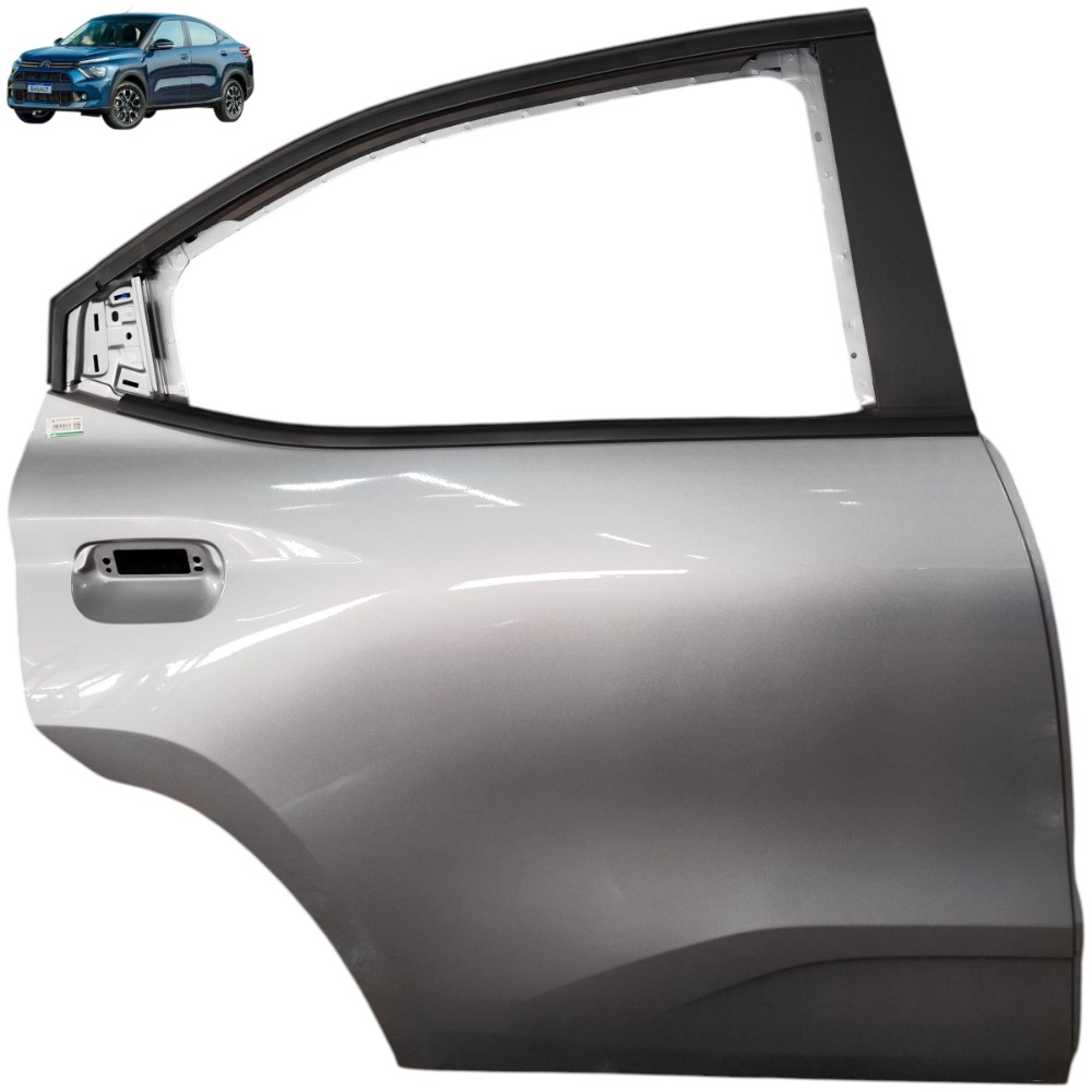 Porta Traseira Direita Citroën Basalt 2024 2025 Traseira Direito Cinza 1