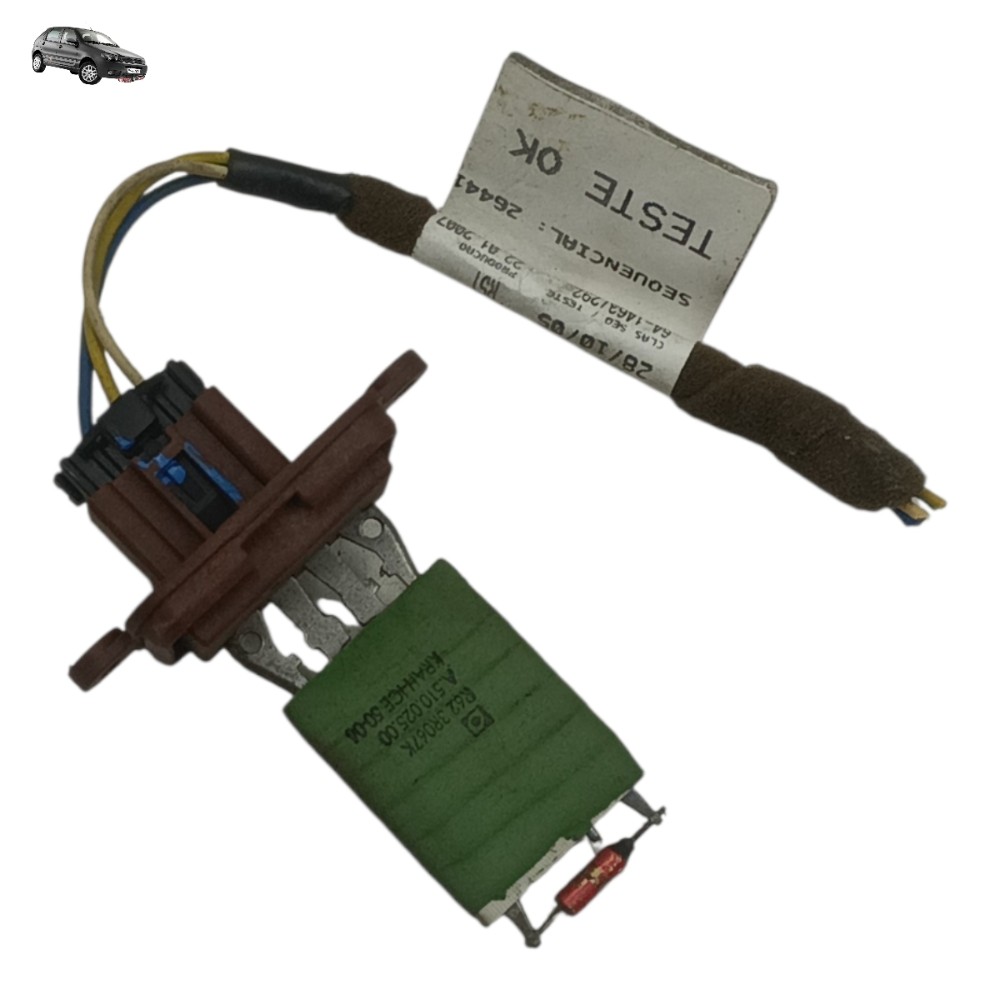 Resistência caixa ar forçado fiat palio fire 2007 2008 2009
